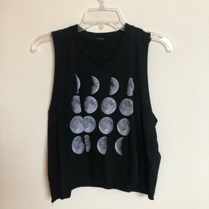 Brandy Melville Moon Tank Crop Top